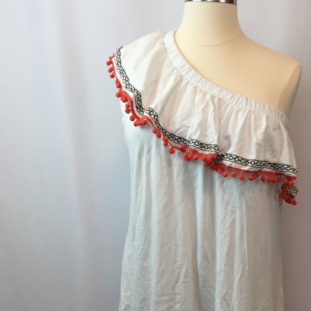 ASOS Curve Size 20 One Shoulder Beach Dress